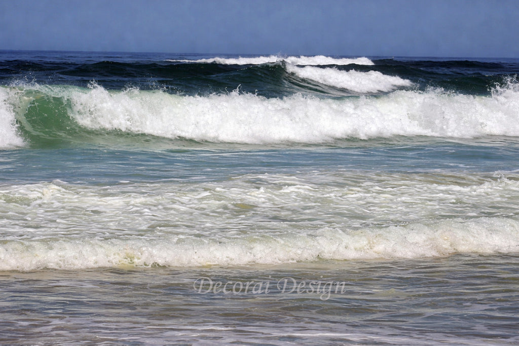 Canvas Print - California Calm, Still Between Waves - Digital Artwork