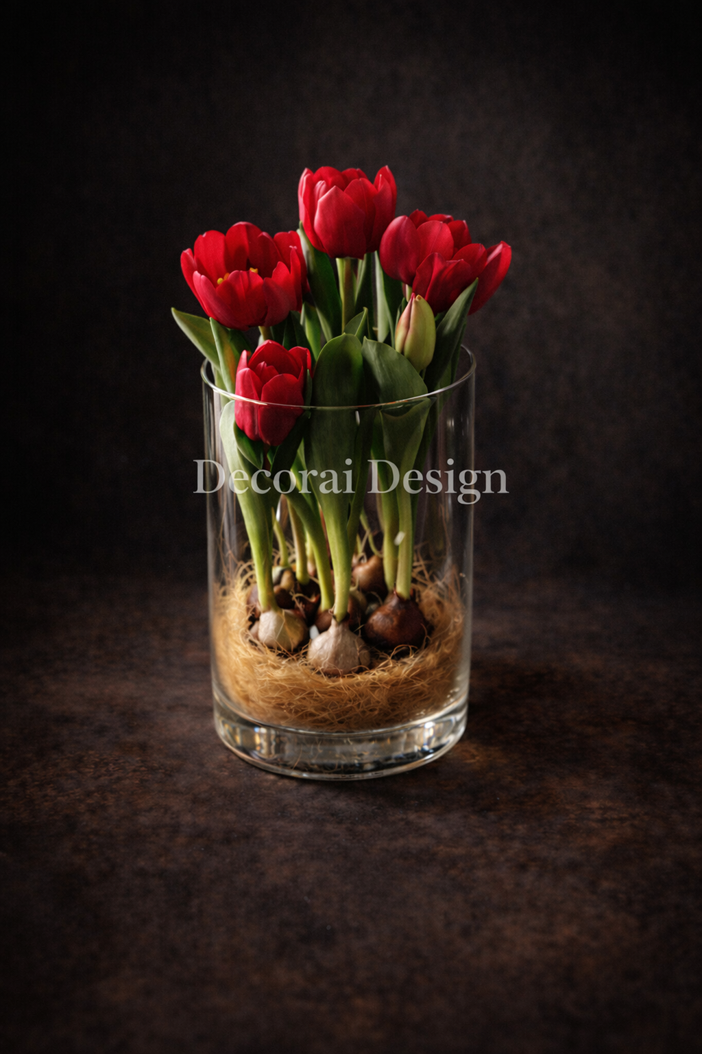 After Dusk — A Dramatic Botanical Still Life Canvas Print for Modern Interiors