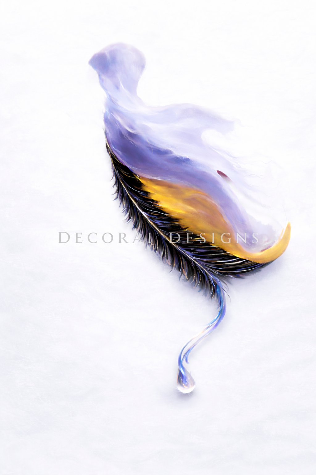 Original Abstract Art - Suspended Release - Digital Canvas Print